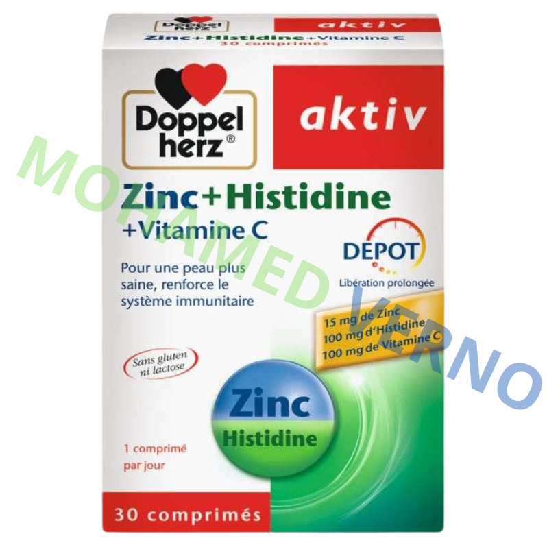 DOPPELHERZ Zinc+Histidine 30 COMPRIMES